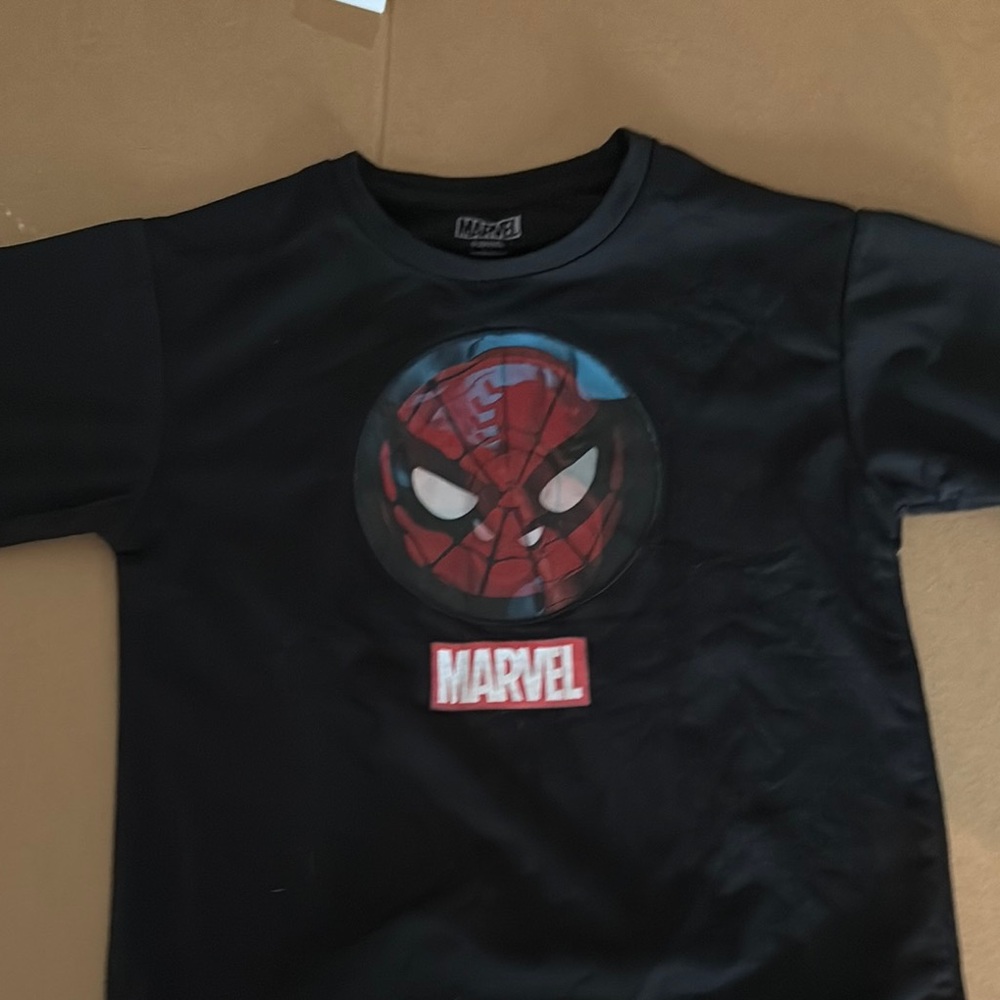 Marvel Spider-Man Kids Tee - Black and Red